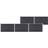 vidaXL Garden Fence WPC 872x106cm Privacy Patio Barrier Panel Screen