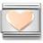 Nomination Classic Rose Plain Heart Charm