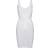 Pieces Long Single Undershirt Dress - White