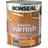 Ronseal 750ml Quick Dry Satin Interior Varnish Wood Protection 0.75L
