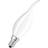 Osram flame tip LED bulb E14 4W 827 dimmable matt