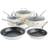 Martha Stewart Lockton Cookware Set with lid 10 Parts