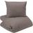 Redlunds Påslakanset Mirage Satin Påslakan Brun, Röd (210x150cm)