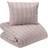 Redlunds Påslakanset Mirage Satin Påslakan Röd, Rosa, Blå (210x150cm)