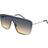 Saint Laurent Solglasögon - Silver/Grey Green Shaded
