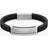 HUGO BOSS Sarkis Bracelet - Black/Silver
