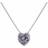 Radley Heart Necklace - Silver/Amethyst