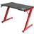 Subsonic Raiden Ergonomic Gaming Desk Black/Red, 1100x600x750mm