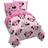Jay Franco Disney Minnie Mouse Hearts N Love Pink 5 Bed Set