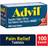 Advil Coated Pain Reliever 200g 100pcs Tablet