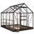 Halls Greenhouses VÄXTHUS POPULAR 86 Aluminium Glas, Säkerhetsglas