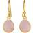 Susanne Friis Bjørner Earrings - Gold/Pink