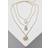 Urban Classics Unisex halsband Layering Pearl Basic Necklace, modesmycke kedja för män och kvinnor, en