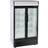 Royal Catering RCGK-B630-2 Display Fridge Black