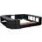 vidaXL Square Spa Surround 268x268cm