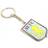 Aston Villa FC Crest Keyring Silver/Blue/Yellow