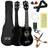 3rd Avenue Soprano Ukulele Black Pack