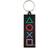 Shapes Rubber Keyring