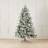 The Winter Workshop Grand Fir Premium Snowy Green Christmas Tree 152.4cm