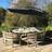 MonsterShop 3m Garden Parasol Banana Hanging Cantilever Umbrella Crank
