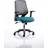 Dynamic Relay Task Operator Chair Bespoke Colour Silver Back Teal