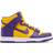 NIKE Dunk High GS - Court Purple/University Gold/White/Court Purple