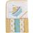 Luvable Friends Hooded Towel & Washcloth Set 6-Piece Rubber Duck