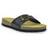 Sanosan Womens/Ladies Malaga Leather Sandals (6 UK) (Black)