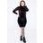 Urban Classics Ladies Velvet Turtle Neck Dress Kort klänning Dam