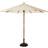 Cinas Capri Parasoll Off-White/dubbel Teak