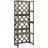 vidaXL Espalier Med Hylder 55x30x140 cm Massivt Grantræ Grå