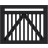 Plus Linea Fasadgrind 100×80