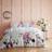 Paoletti Paoletti 200 Thread Count Duvet Cover White, Blue, Pink, Purple, Green