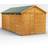 power 16x8, Single Apex Wooden Security Garden Shed (Building Area )