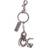 Difuzed Dungeons & Dragons Logo metal keychain