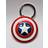 Semic Marvel Comics Metal Keychain - Captain America Shield