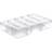SmartStore Frida Systemkasse Transparent 29cm x 19cm x 6cm Opbevaringsboks