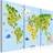 Artgeist Canvas Tavla - Children's World - 120x80 Billede