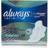 Always Infinity Normal Size Sanitary Towels Wings 12 Pads 20-pack