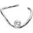 Stine A Wavy Ear Cuff - Silver/Transparent
