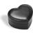 Gillian Jones Heart Shaped Jewellery Box - Black