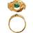 Stine A My Love Rock Ring - Gold/Green