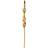 Stine A Dangling Petit Velvet Earring - Gold/Transparent