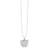 Smykkekæden Heart Pendant Necklace - Silver