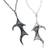 Alchemy Gothic Alchemy Gothic Demon Wings Sweetheart Necklace