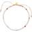 Stine A Confetti Pearl Bracelet With Pastel Mix With Ribbon