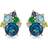 Mads Z Four Seasons Winter Earrings - Gold/Multicolour