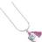 Harry Potter Love Potion Necklace - Silver/Pink