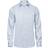 Tee jays Mens Luxury Slim Fit Long Sleeve Oxford Shirt (White/Blue)