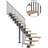 Dolle Dubai Kvartsvingstrappe Classic IIII 221-273 cm